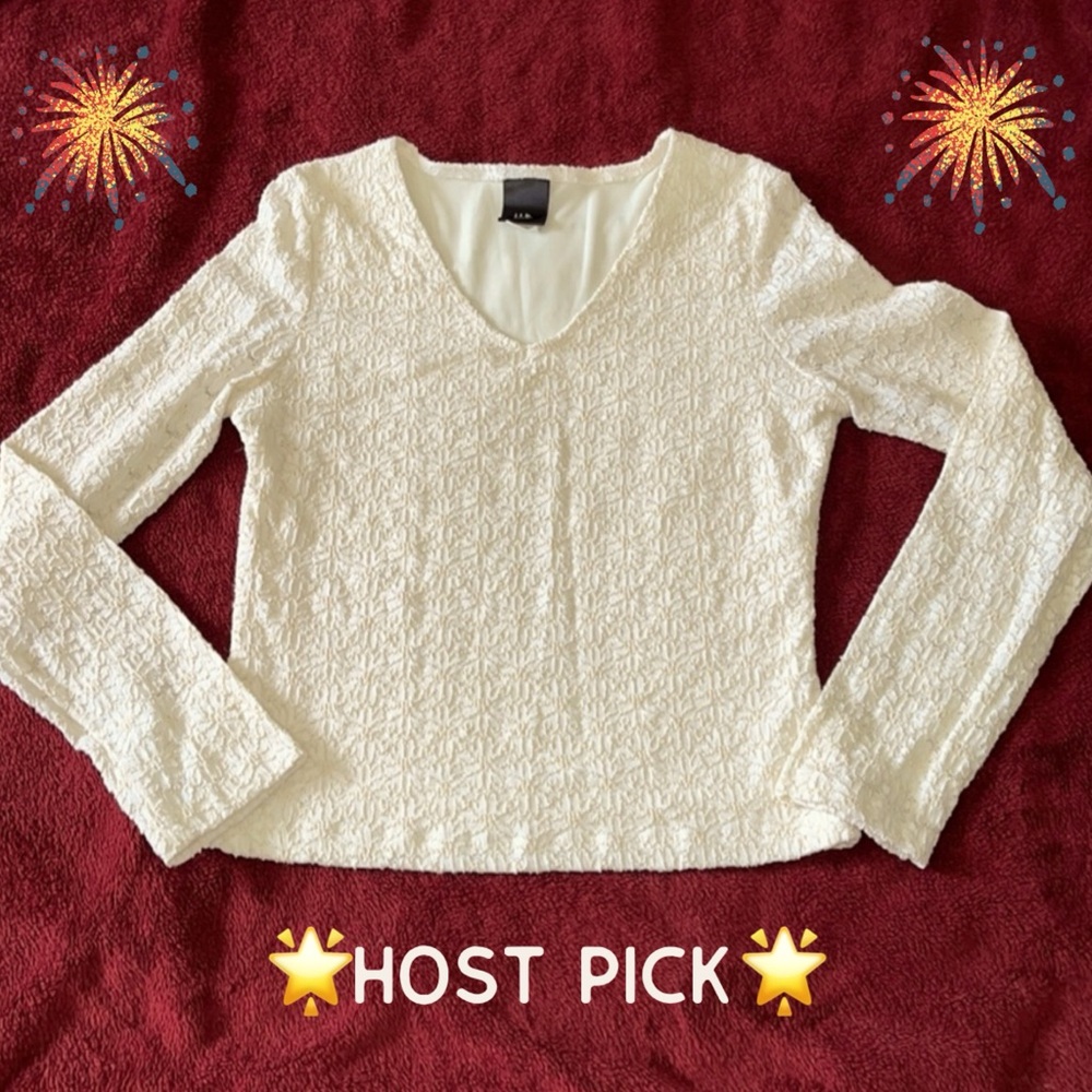 Top, Cream colored, size PL, EUC, 🌟HOST PICK🌟, Cream Color (CL)